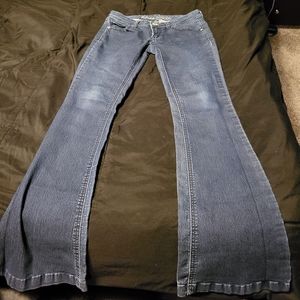 Juniors Almost Famous Low rise Flare jeans